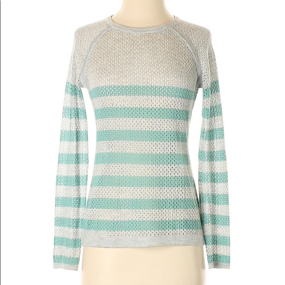 🤩 $5 SALE 🤩 CONVERSE Gray Turquoise Striped
